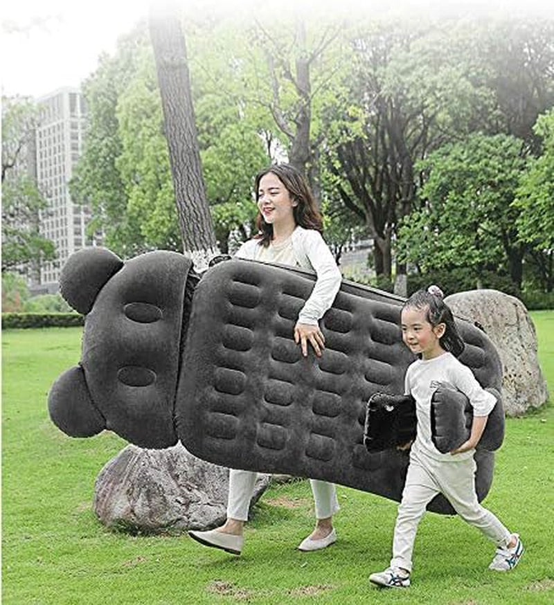SUV Air Mattres Bed, Air Beds, with Built in Pump Inflatable, Thickened Built Flocking Surface, Fits Camping with Back Seat Travel, Vacation, Camping Bed, for Niversal SUV