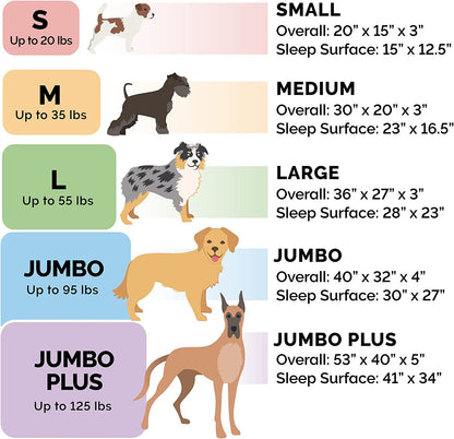 Plush & Suede Sofa-Style Cooling Gel Foam Dog Bed - Espresso, Small