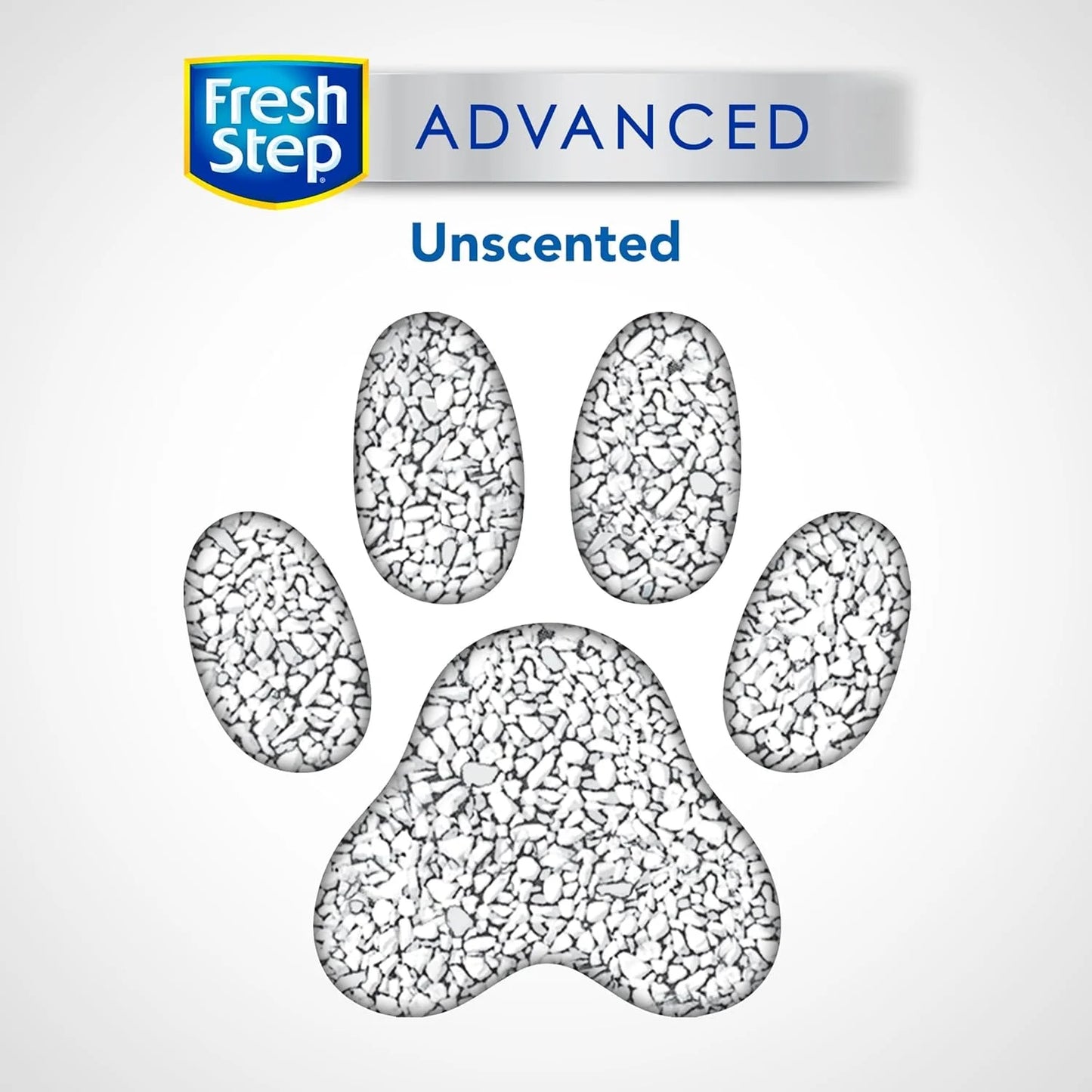 Advanced Simply Unscented Clumping Cat Litter, Vet Recommended, 2 Pack of 18.5 Lb Boxes